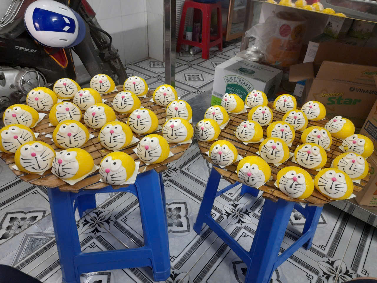 bánh bao tạo hình