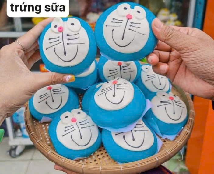 bánh bao tạo hình