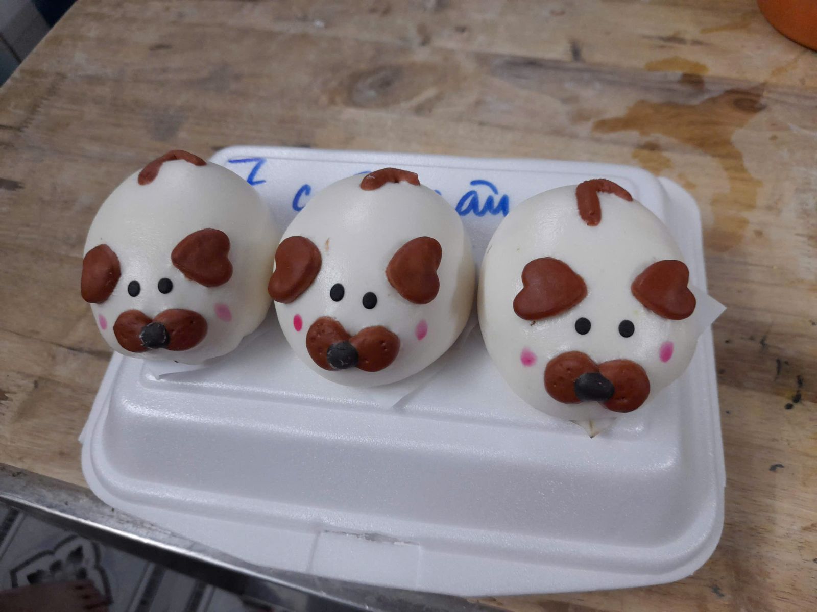 bánh bao tạo hình