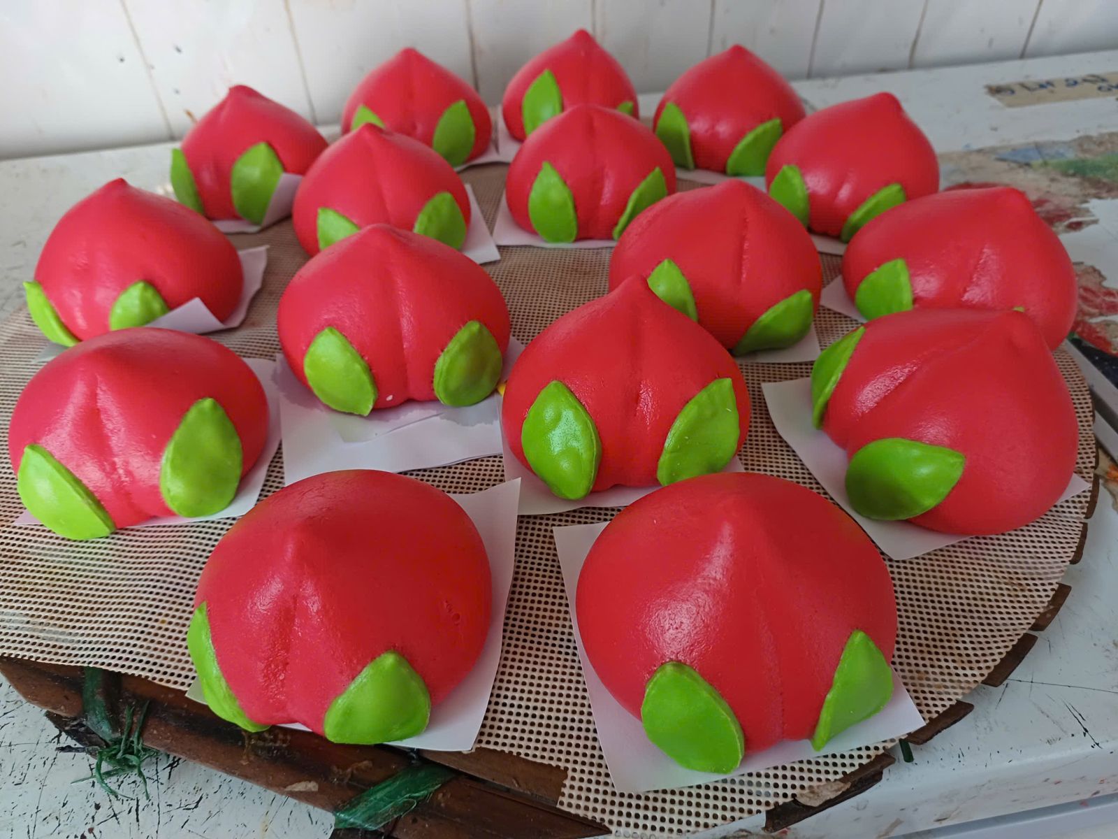 bánh bao tạo hình
