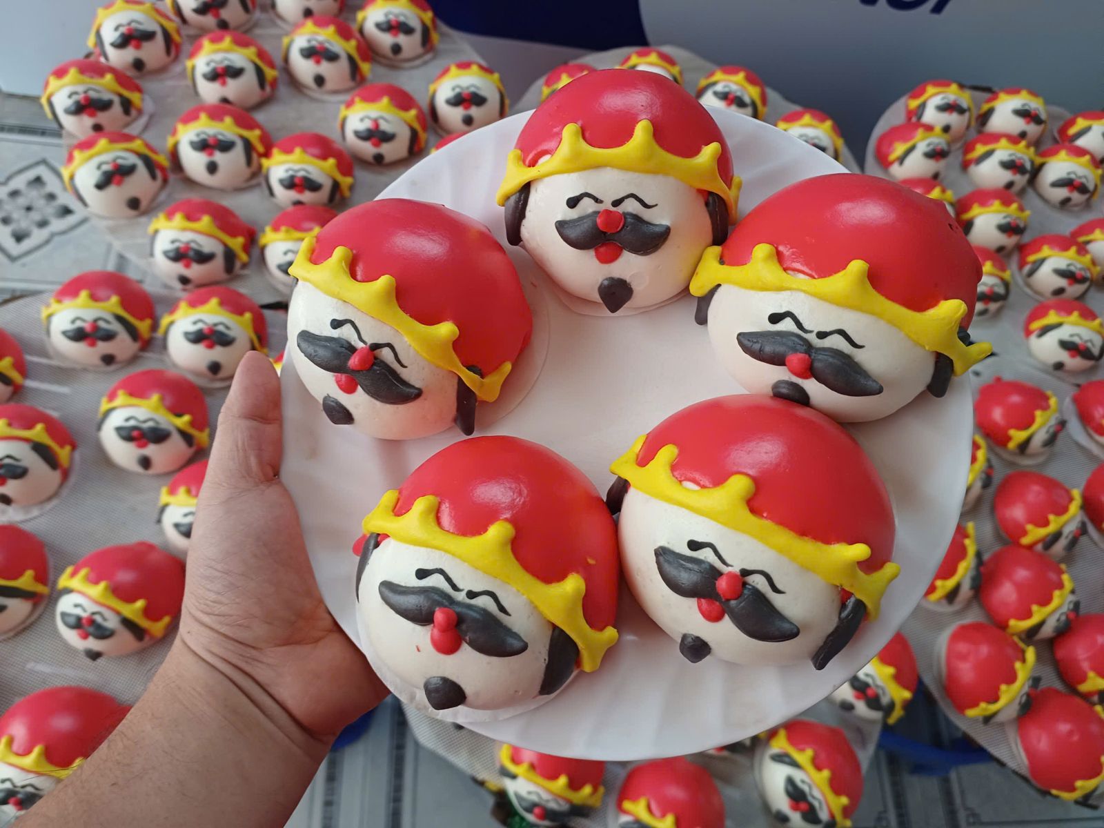 bánh bao tạo hình